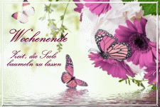 Wochenende, Zeit die Seele baumeln zu lassen.