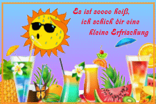 Hitze - Grusskartenwelt