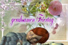 Geruhsamen Feiertag