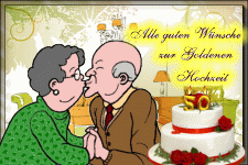 Goldene Hochzeit Grusskartenwelt