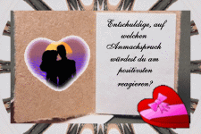 Entschuldige, auf welchen Anmachspruch würdest du am positivsten reagieren?