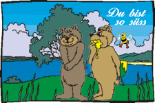 Du bist so süss.