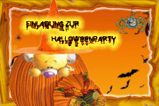 Einladung zur Halloweenparty