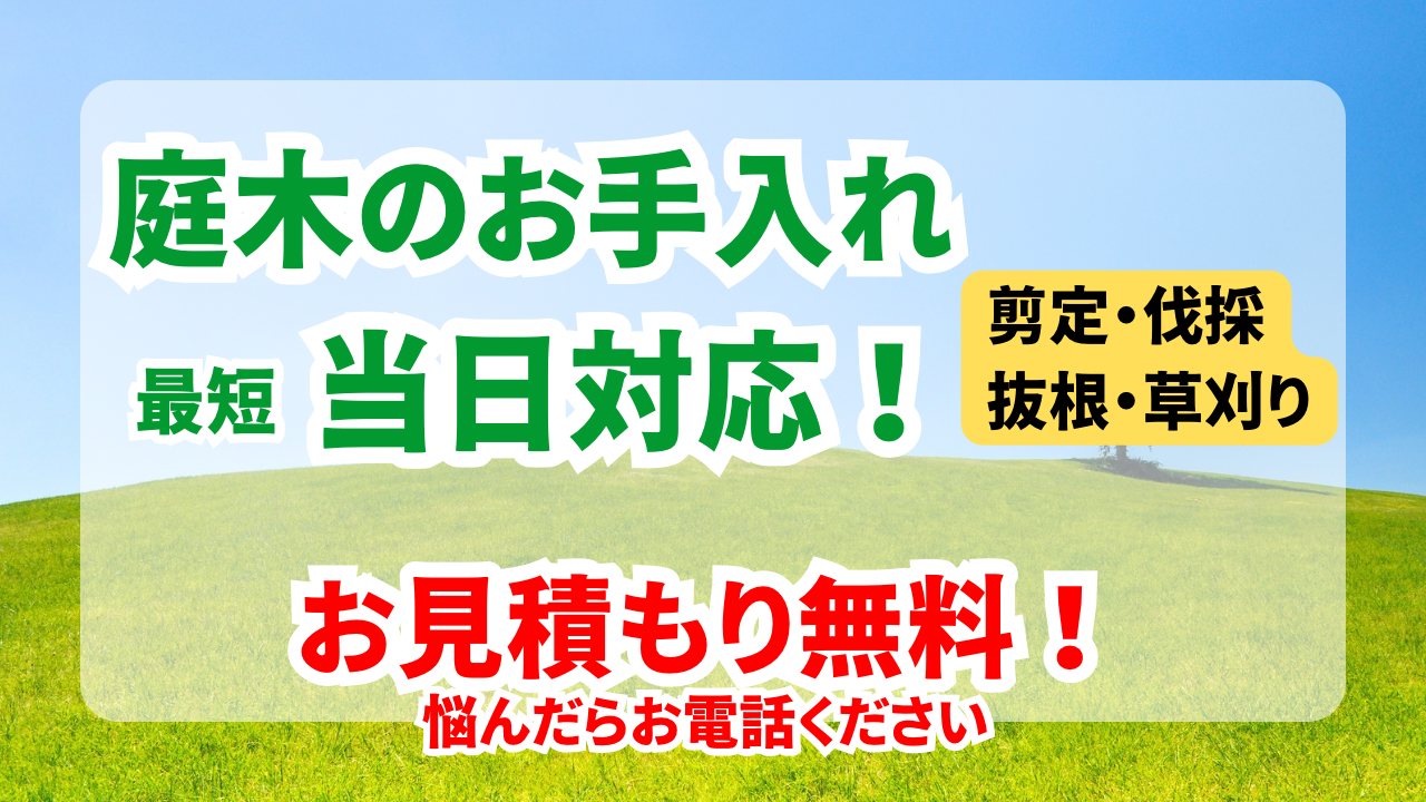 草刈りや除草作業の費用や平均相場は？ - 草刈り300円～対応お庭の