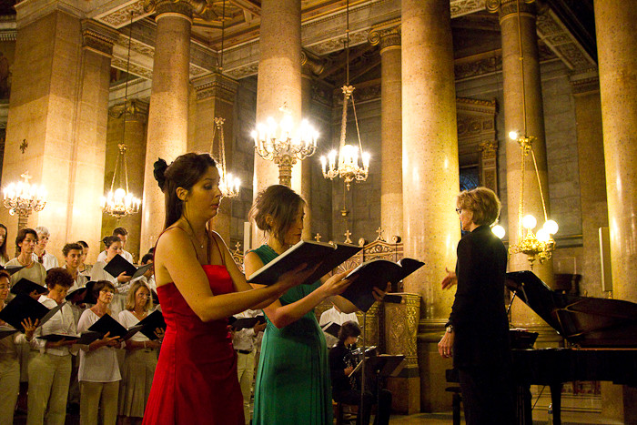 Sophie et Jill, les solistes soprane et alto