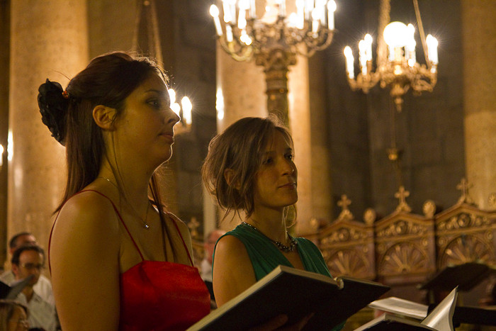 Sophie et Jill, les solistes soprane et alto