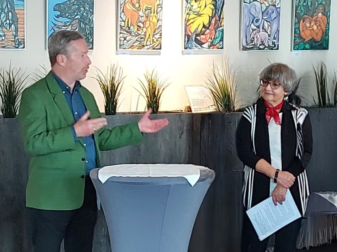 Dr.Karl Bauer, Obmann Vetart Kunstforum