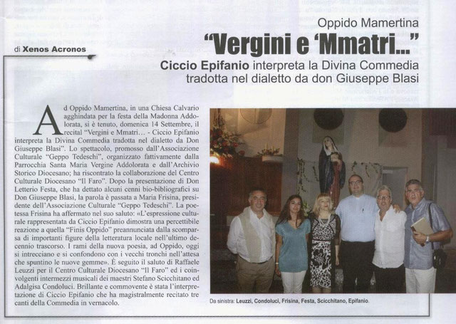 Corriere della Piana, 10 novembre 2014
