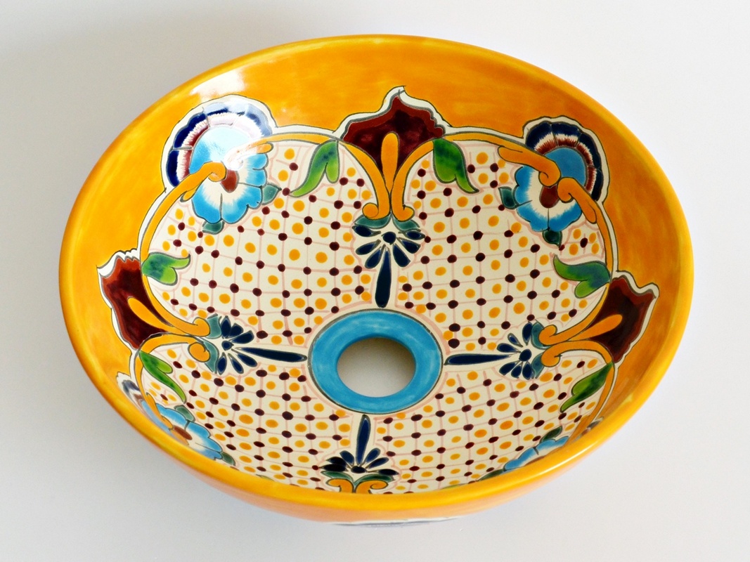 Kleines Design-Aufsatzwaschbecken MEX2 - PUEBLA