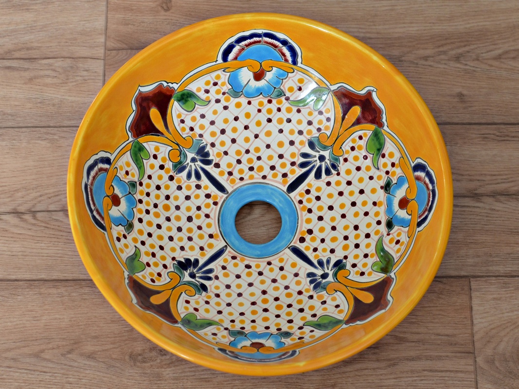 Kleines Design-Aufsatzwaschbecken MEX2 - PUEBLA