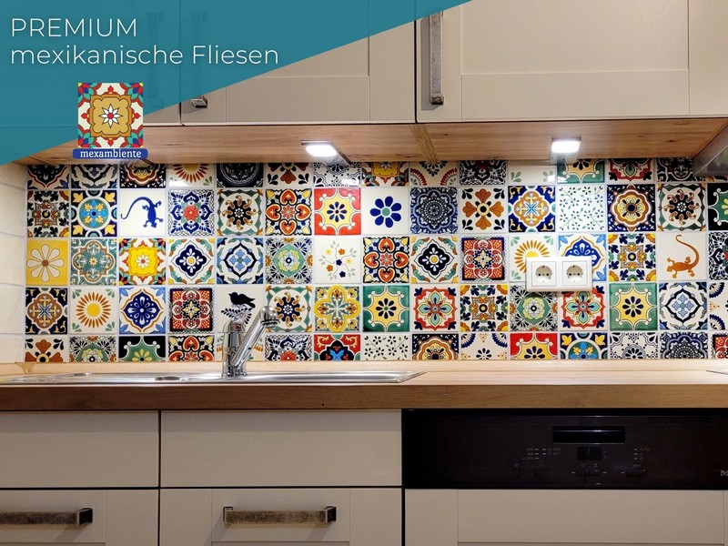 Premium Fliesen aus Mexiko für die Küche  