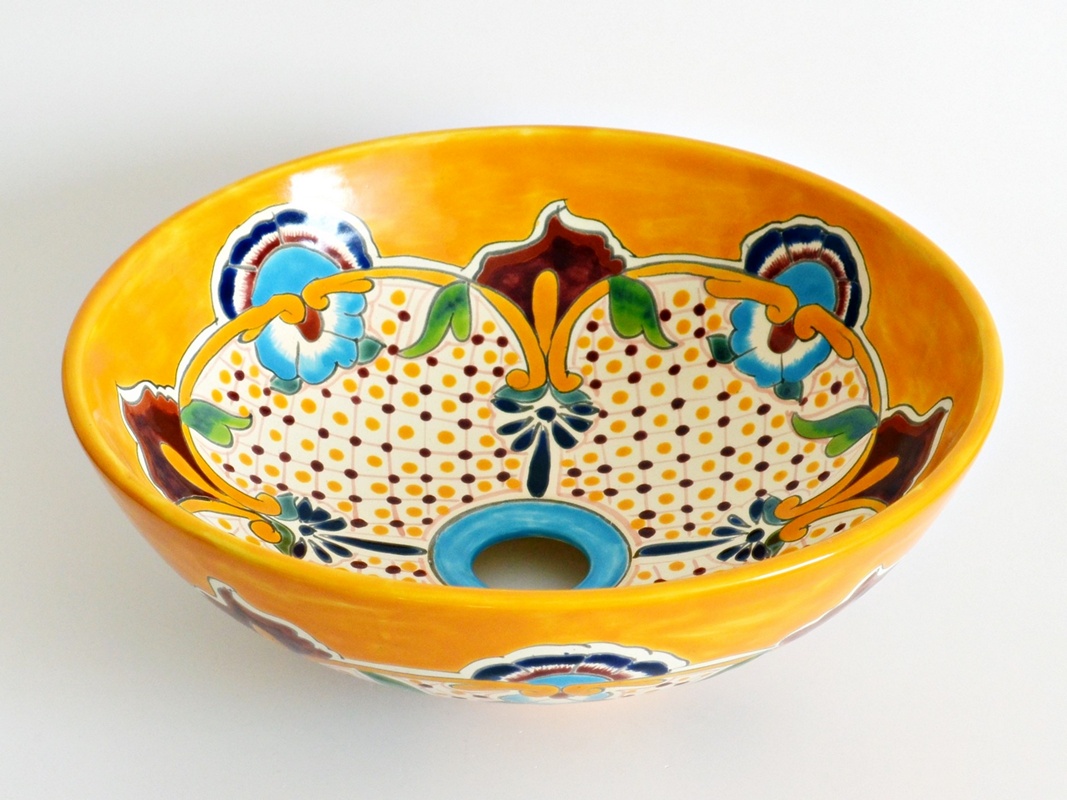 Kleines Design-Aufsatzwaschbecken MEX2 - PUEBLA
