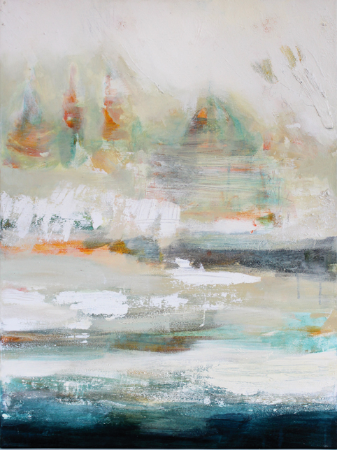 Bagan II  Acryl, burmesische Erde, 80 x 60 cm, 9/13