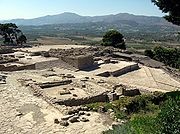 Ruienen des Palastes vom König Minos