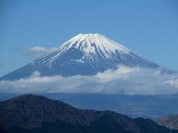 富士山を望む