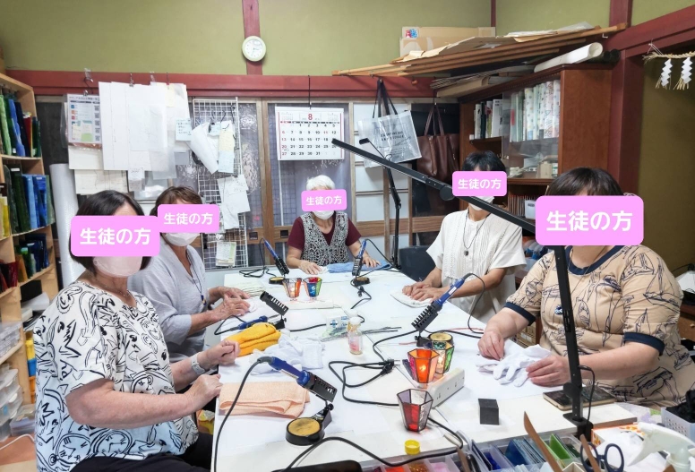  体験教室の様子です