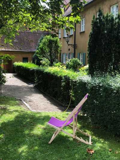 Die Augsburger Fuggerei, ein Magnet für Einheimische und Touristen