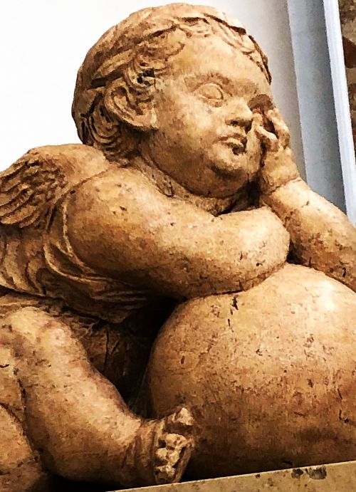 höchste Bildhauerkunst, die Putten in der Augsburger Fuggerkapelle