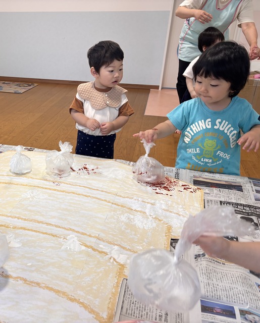 1歳児クラスのお友だちは