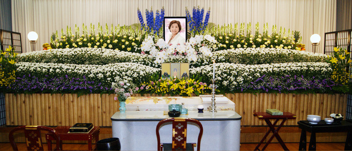 一般葬プラン150祭壇