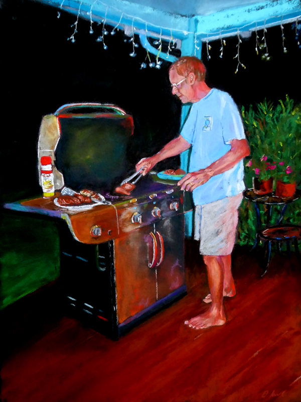 BBQ,Figure, Pastel