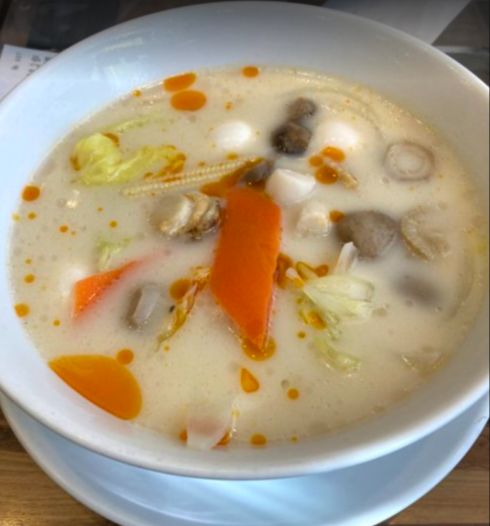 体が温まる美味しい春雨スープ