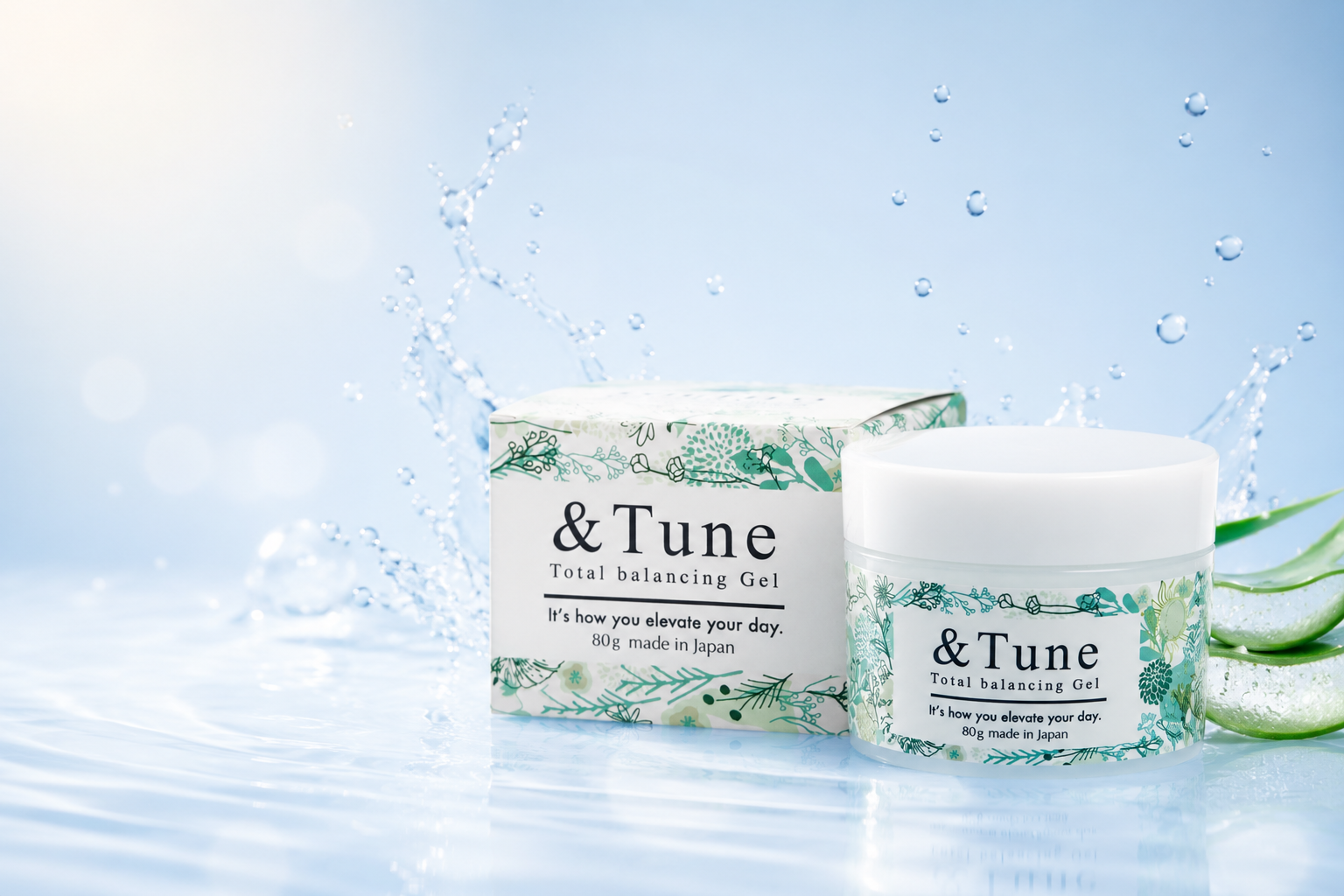 頑張らない美容ジェル「＆Tune」を使用して1か月