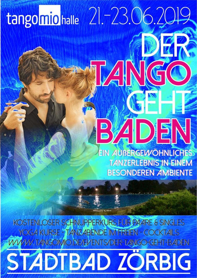 Der Tango geht baden! - Milongas & Workshops im Freibad Zörbig (21.-23. Juni 2019)