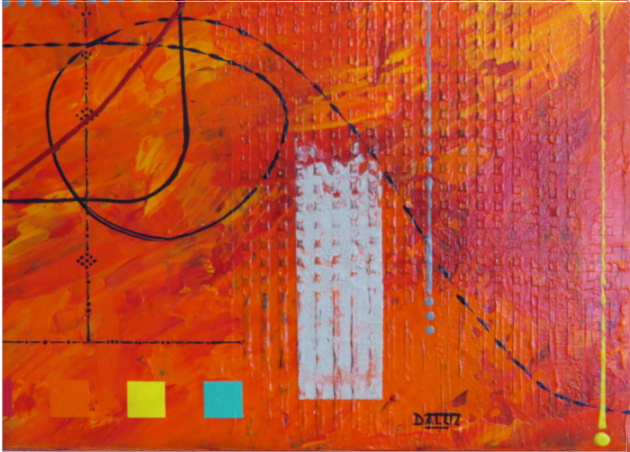 daluz galego peinture acrylique abstrait abstraction