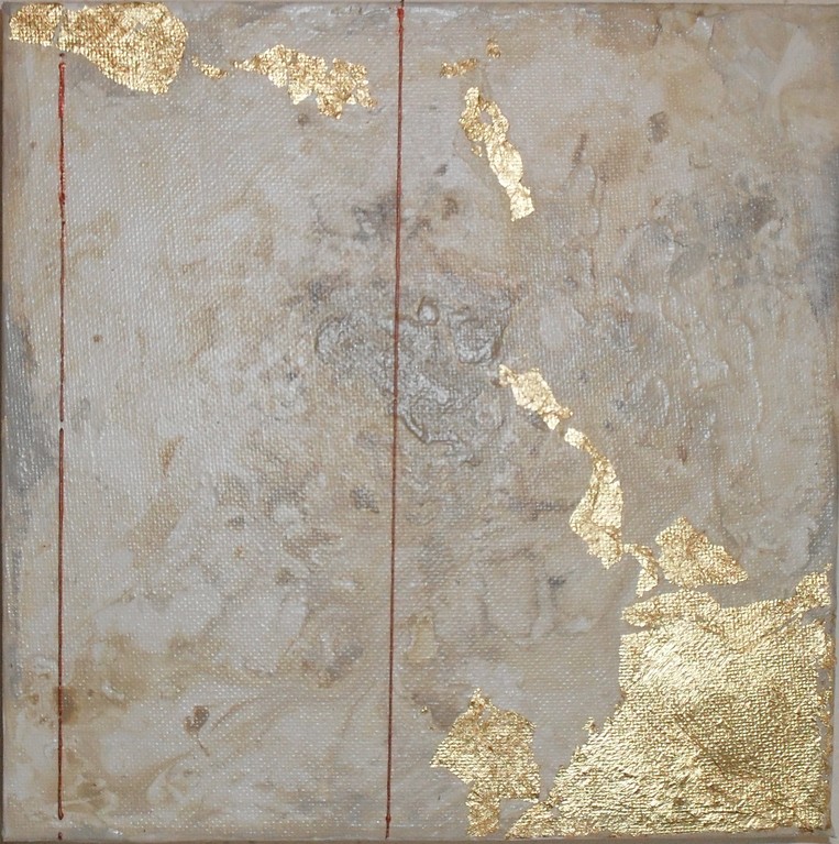 archipel carré N°1. tableau. abstrait. abstraction