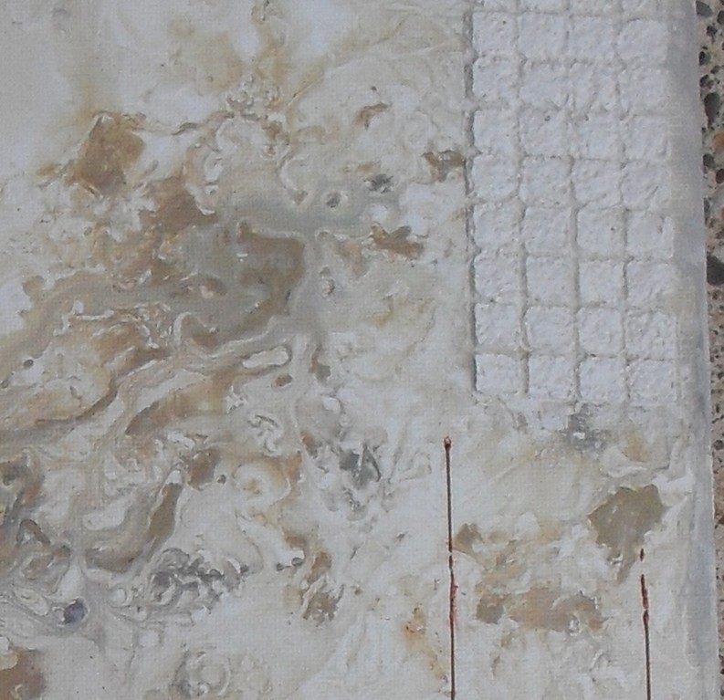 archipel zoom 1. tableau. abstrait. abstraction