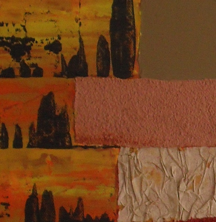 volumes, zoom 2. tableau. abstrait. abstraction