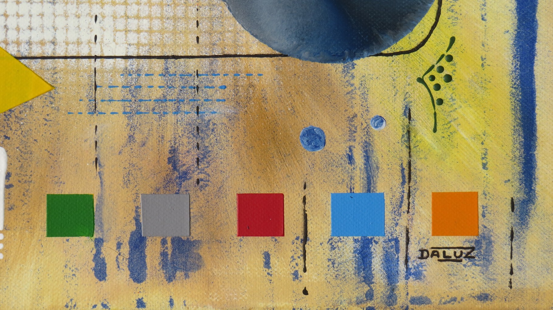 génération. zoom3 - daluz galego peinture tableau abstrait abstraction