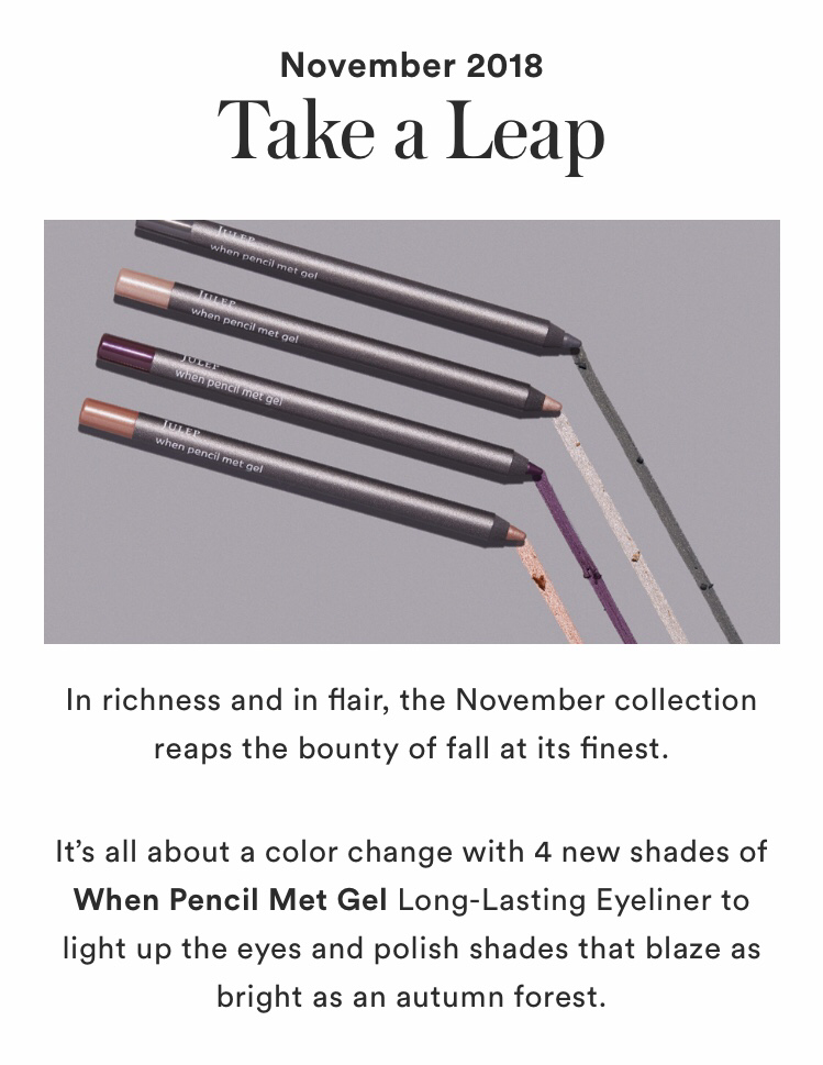 Julep November 2018 Collection Reveal