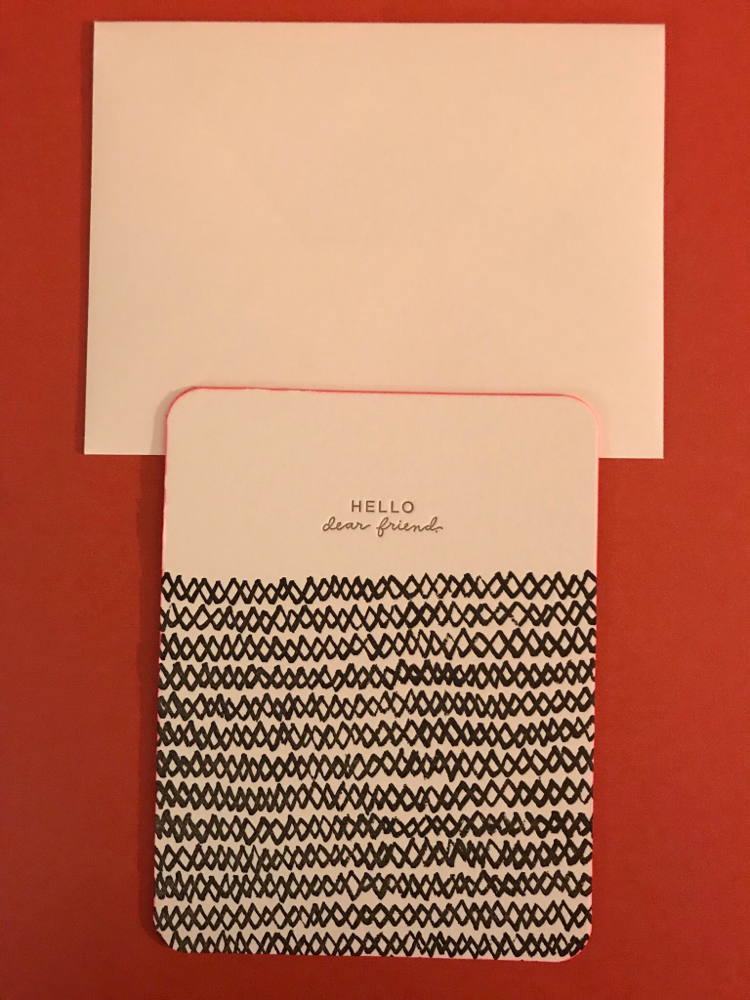 Hello Card By Ramona & Ruth