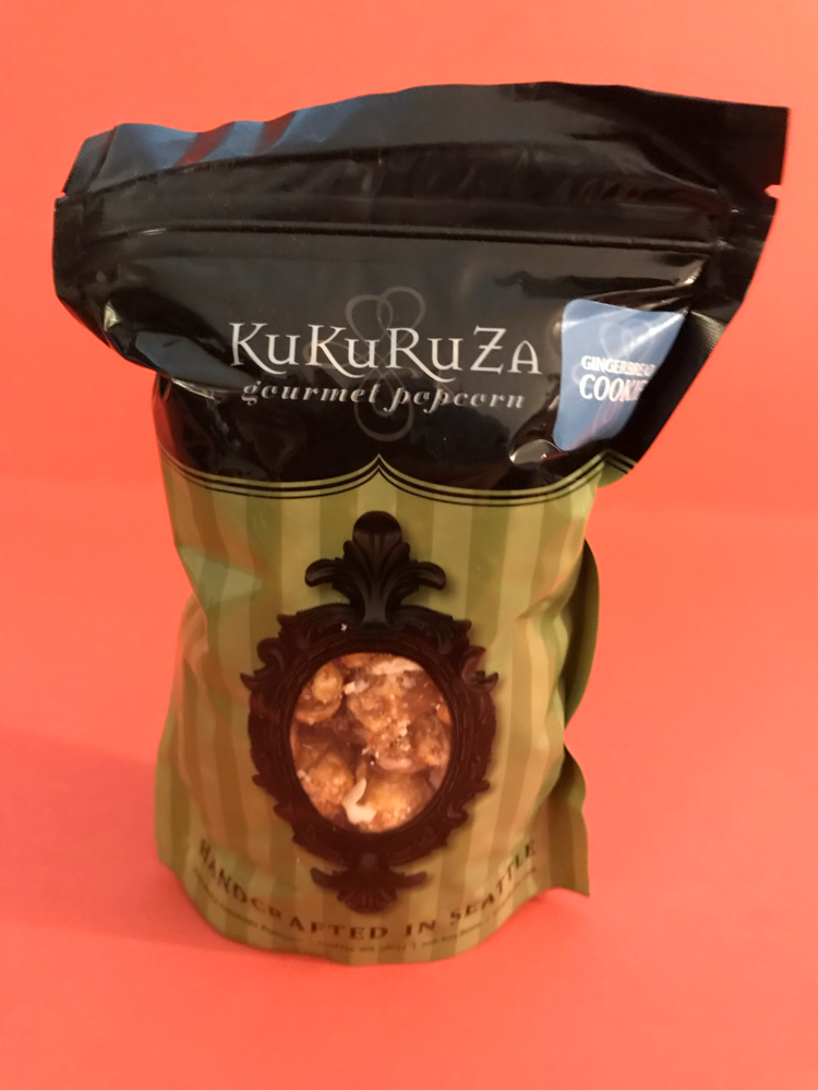 KuKuRuZa gingerbread cookie popcorn