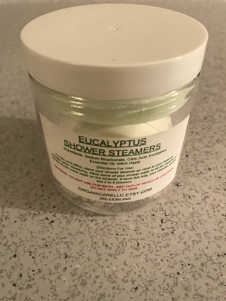 Organicare aromatherapy shower steamer