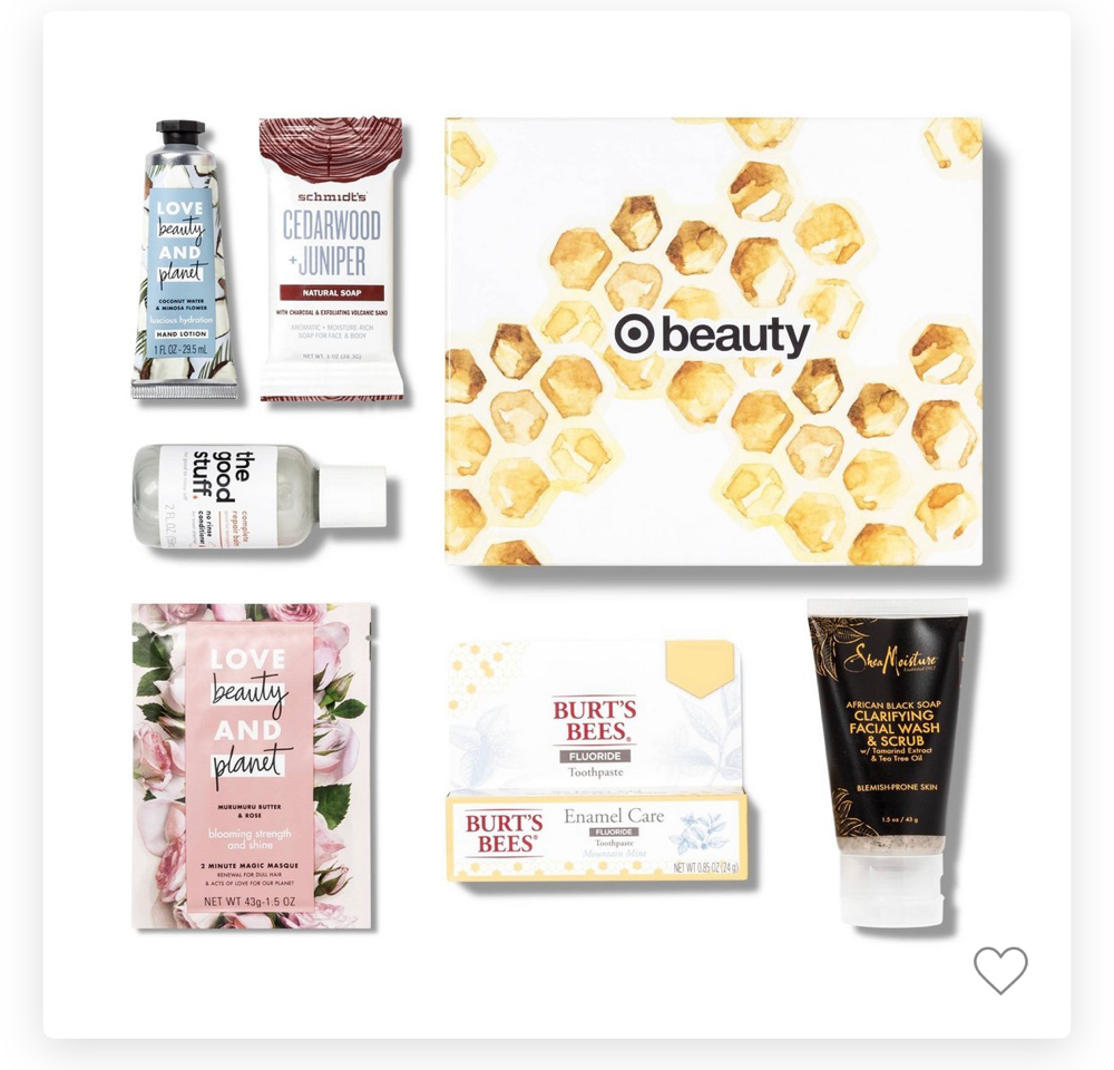 Target Beauty Box April 2019 Natutals