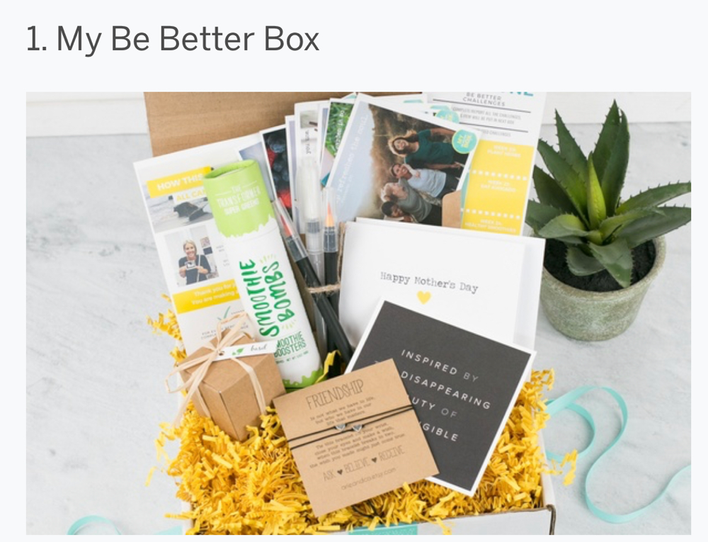 My be better box