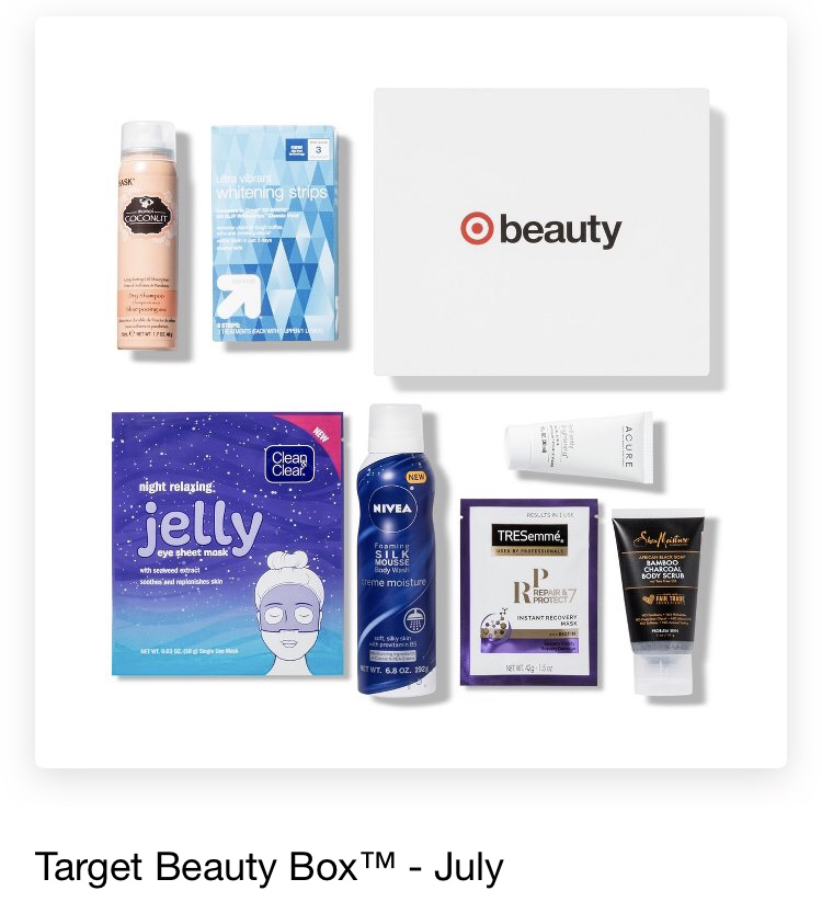 Target Beauty Box July 2018