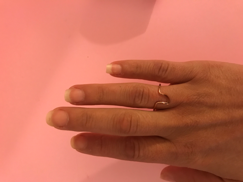 Nashelle Single Wave Pure Ring