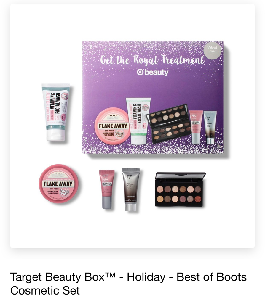 Target Beauty Boxes November 2018