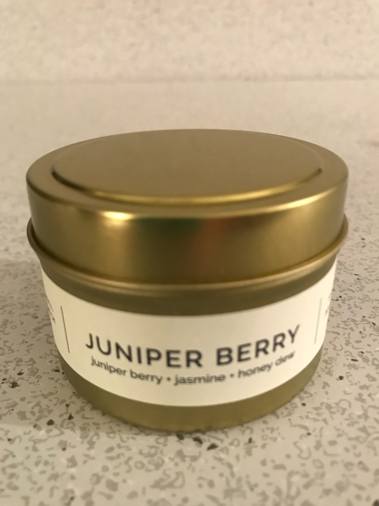 Vacant Wheel Juniper Berry Candle