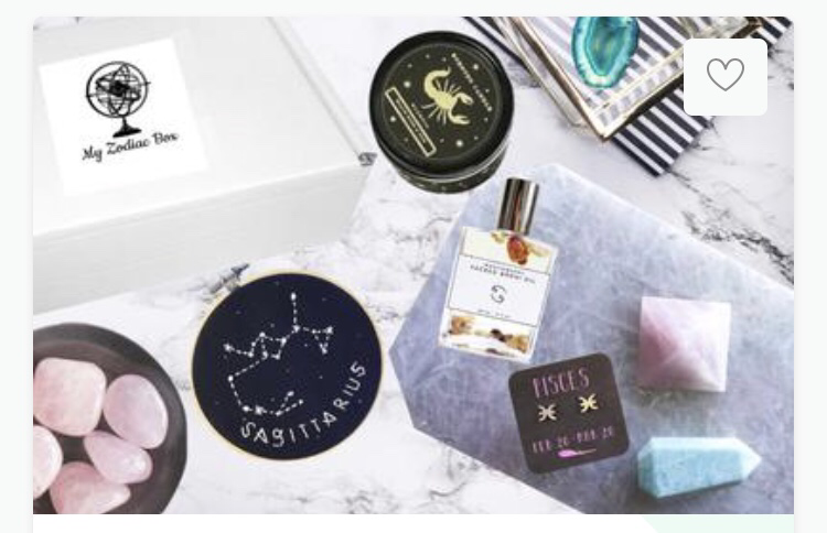 My zodiac box. Allthingssubscriptionboxes
