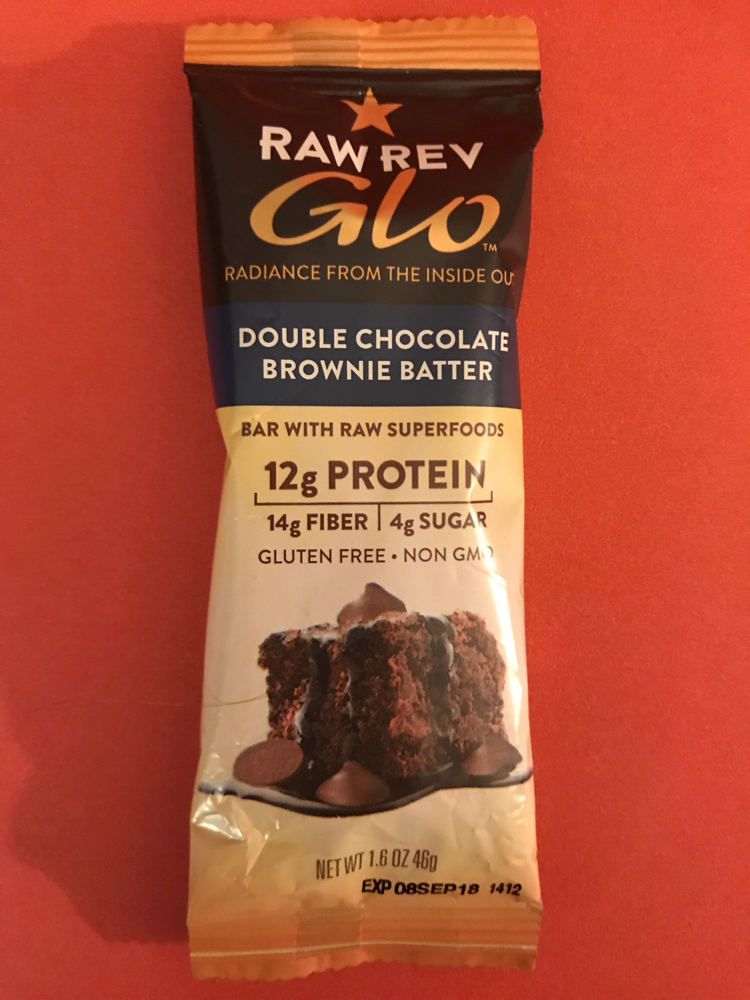 Raw Rev Glo Double Chocolate Brownie Batter Bar