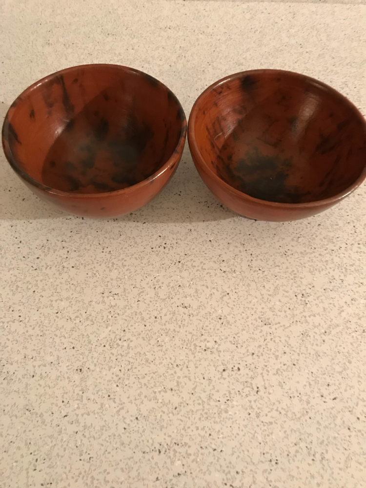 Ten thousand villages clay mini bowl set