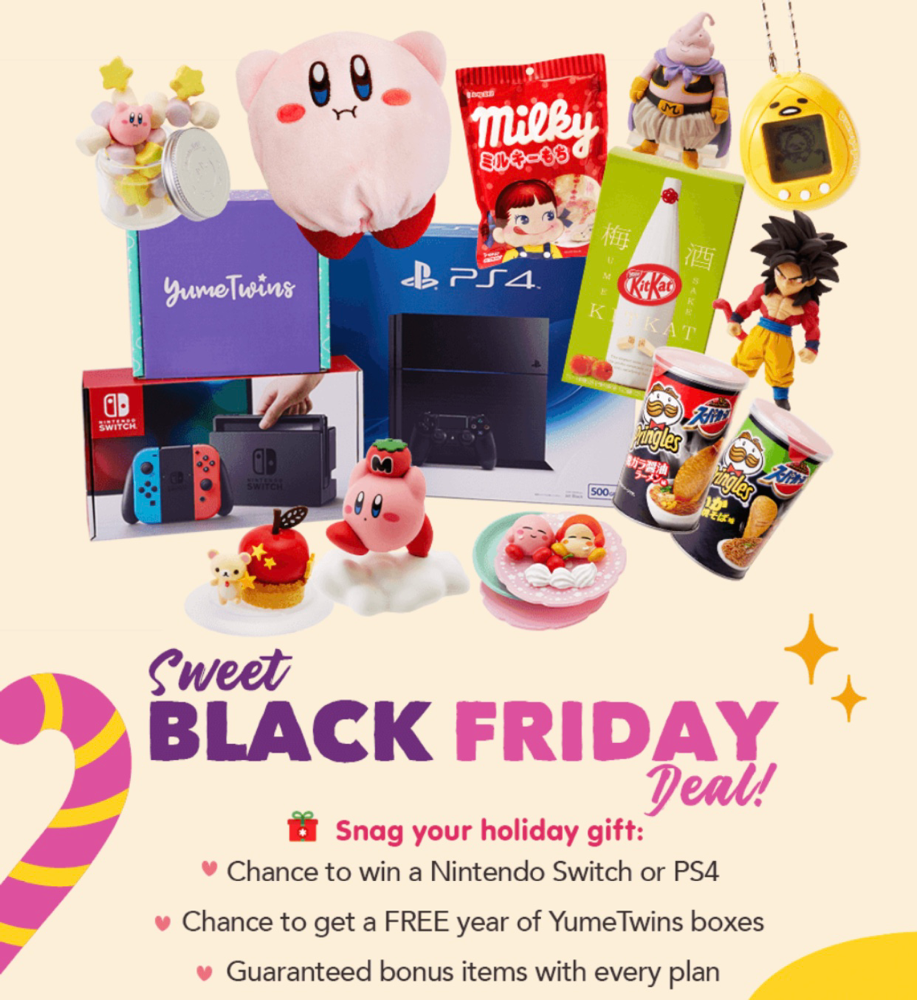 YumeTwins Black Friday Deal 2018