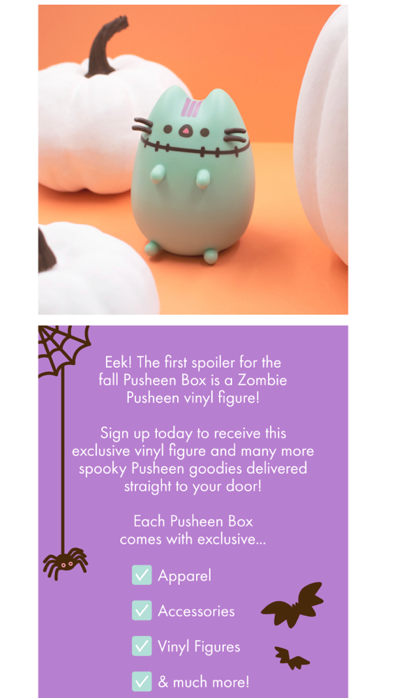 Fall 2019 Pusheen spoiler