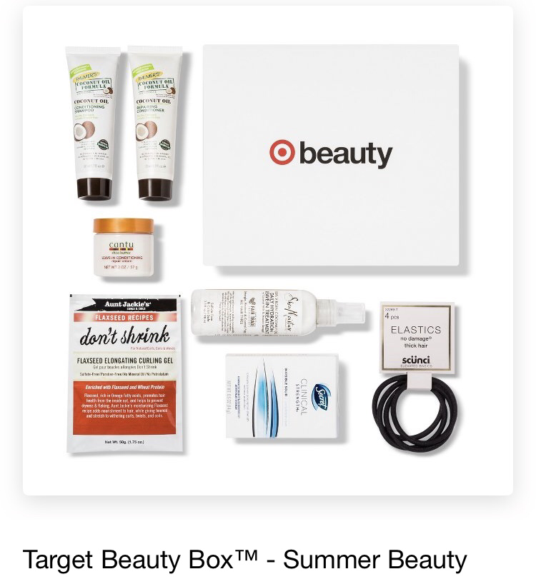 Target Summer Beauty Box 2018