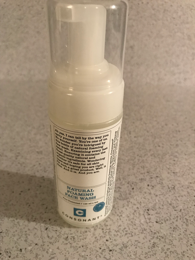 Consonant Natural Foaming Face Wash